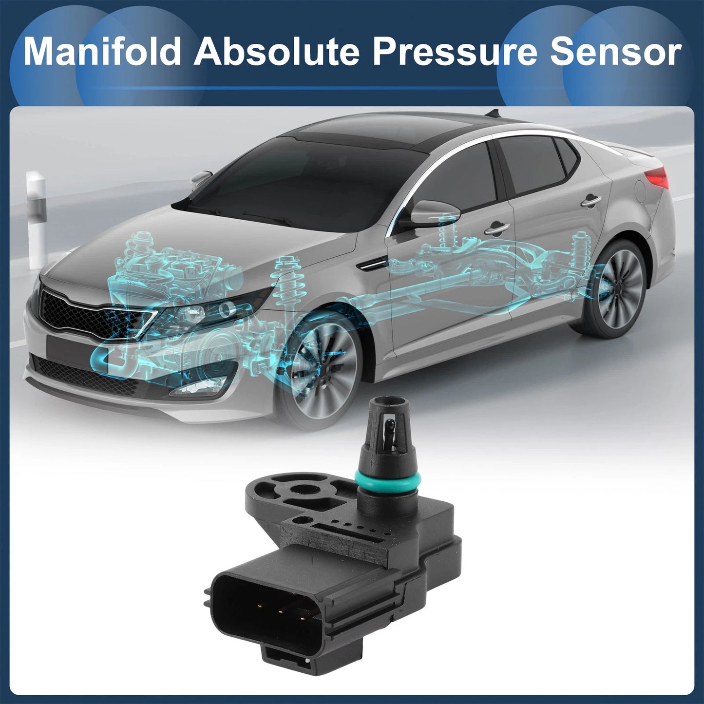Air Intake MAP Pressure Sensor for Ford Ka (2001-2008)