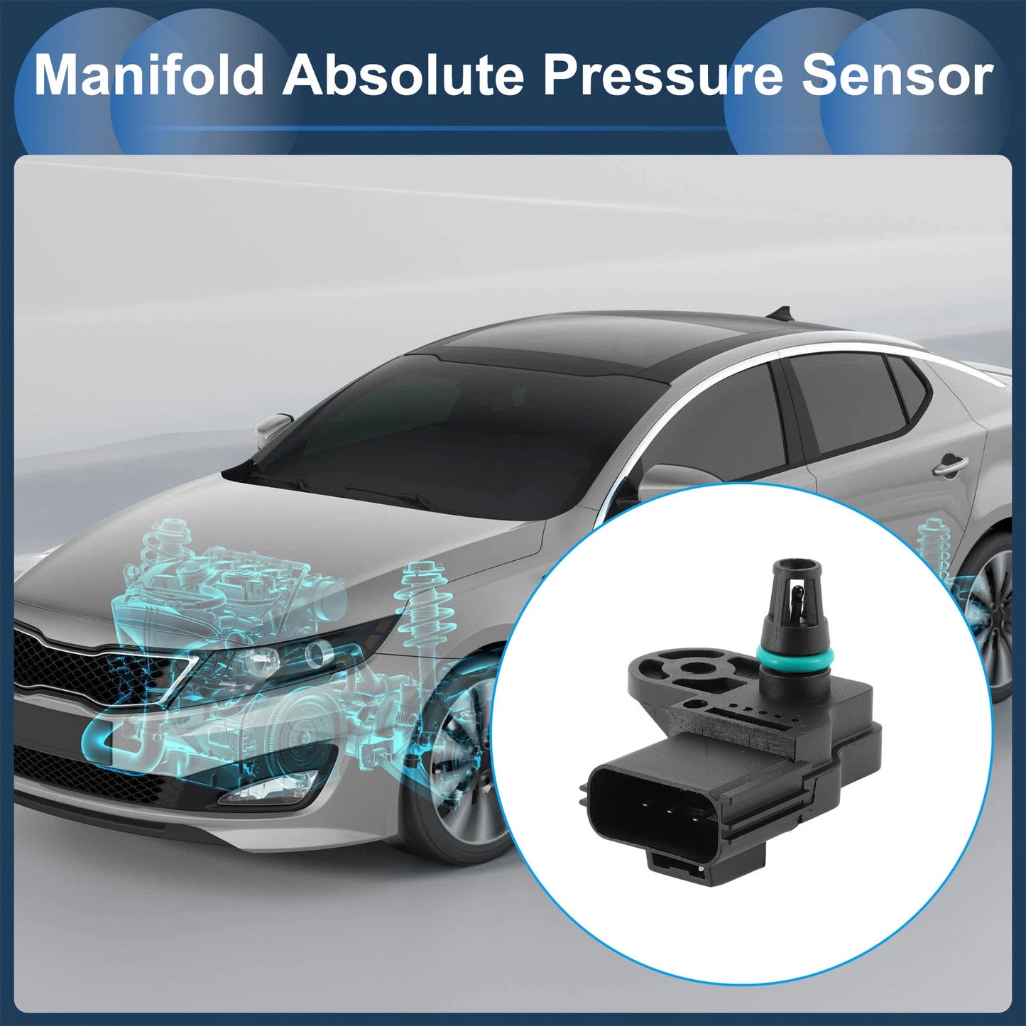 Air Intake MAP Pressure Sensor for Ford Ka (2001-2008)