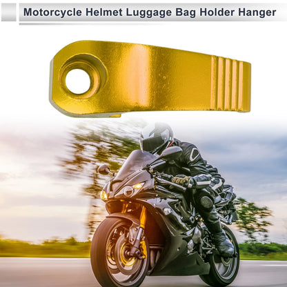 Aluminum Motorcycle Hanging Hook Hexagon Wrench Screw Nut Yellow