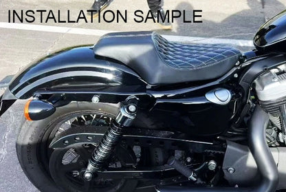 Driver Passenger Seat for Harley Sportster 883 XL1200 Forty-Eight (2004-2023)