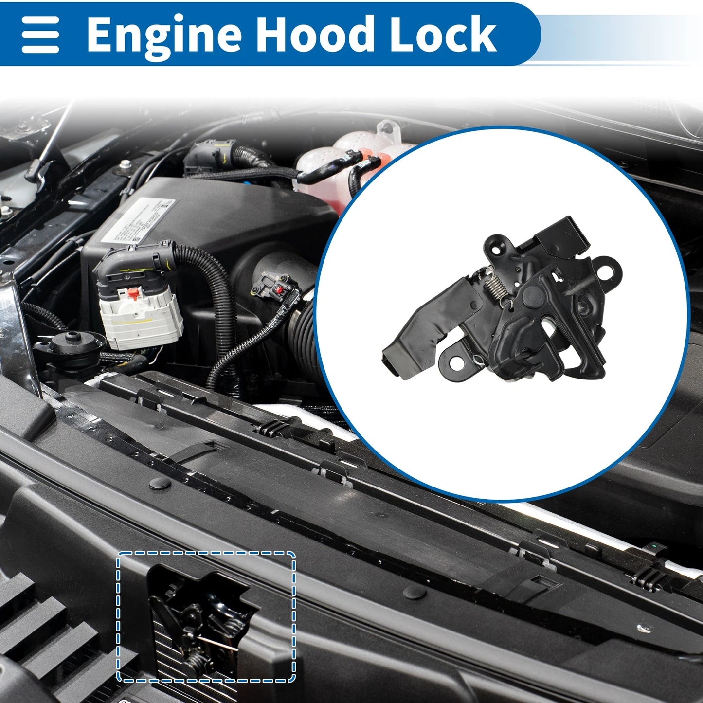 Bonnet Latch Assembly for Toyota Camry (2012-2014)