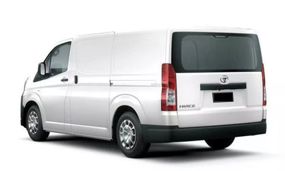 Black Headlight Cover Trim for Toyota Hiace Commuter (2019-2020)