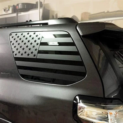 Pre-cut US Flag Stickers Rear Window Decals for Toyota 4Runner (2010-2020)