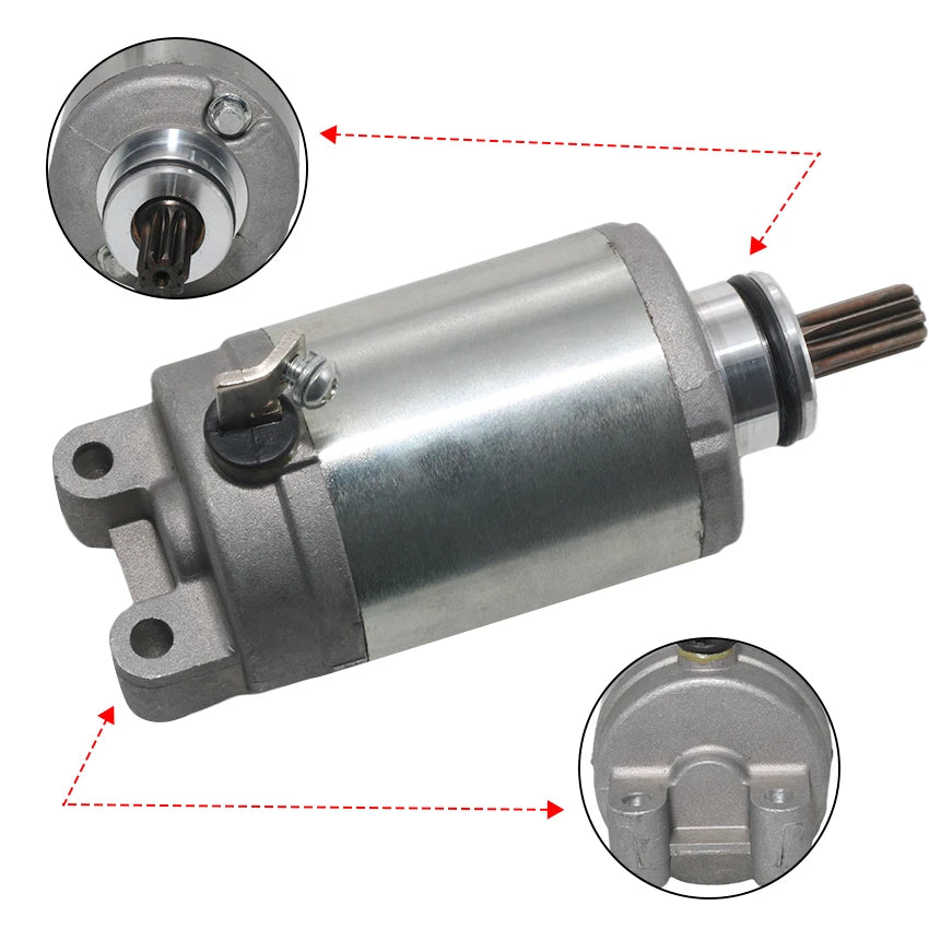 Starter Motor for Kawasaki Ninja ZX-6R ZX600R (2007-2012) & ZX-6R ABS (2013-2025)