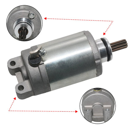 Starter Motor for Kawasaki Ninja ZX-6R ZX600R (2007-2012) & ZX-6R ABS (2013-2025)