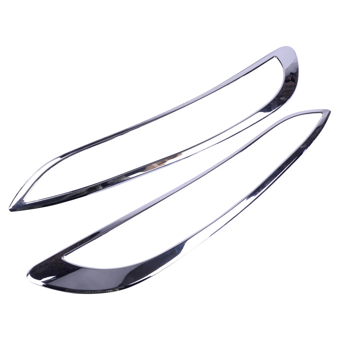 Chrome Headlight Lamp Cover Trim for Jeep Cherokee (2014-2018)