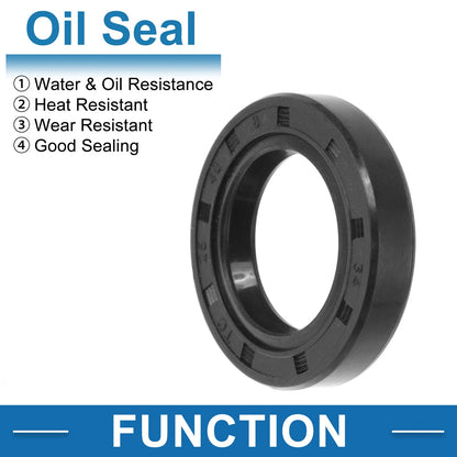 Oil Seal 25x40x8mm Nitrile Rubber Seal Ring for MakeModel 5 Pcs