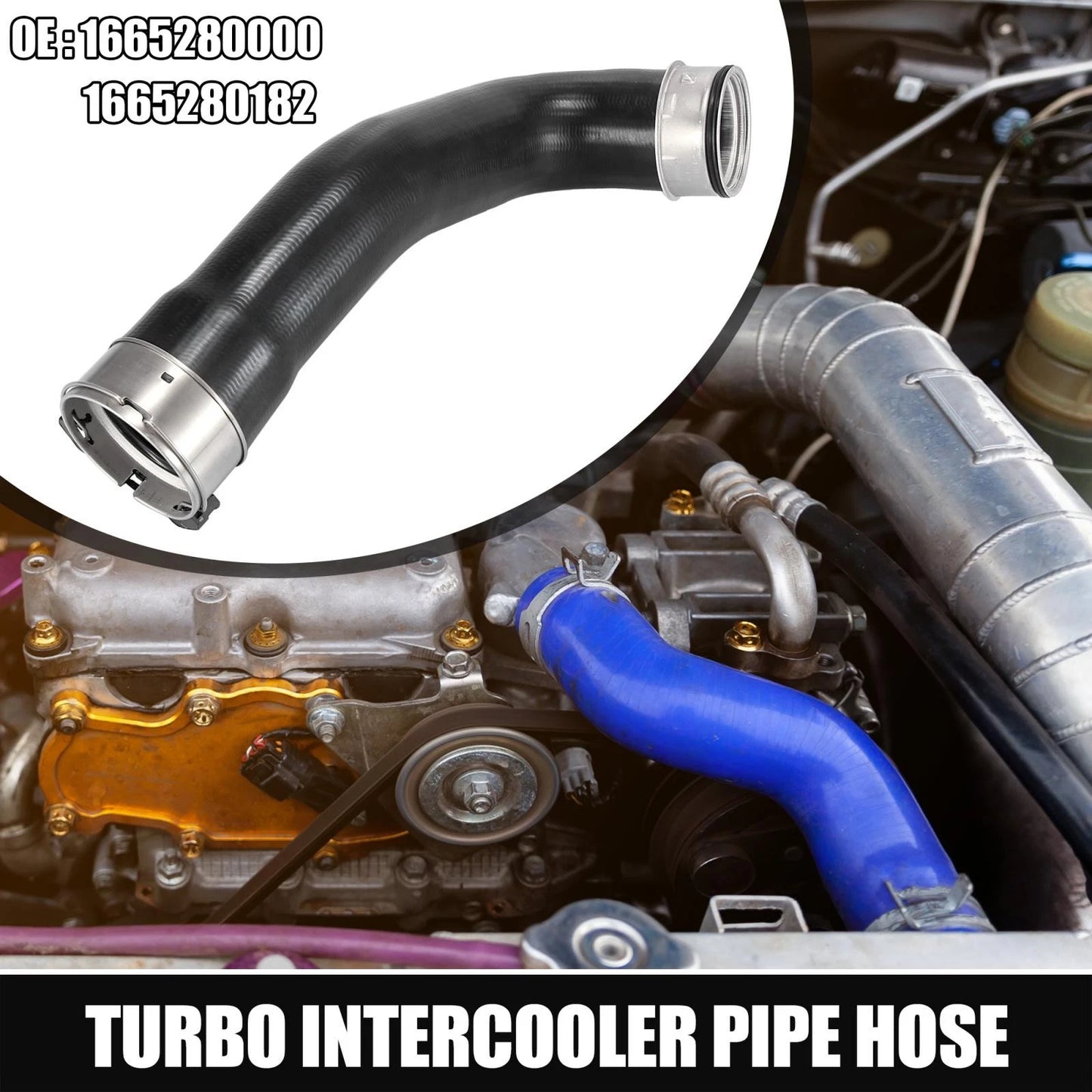 Turbo Intercooler Pipe Hose for Mercedes-Benz GL350 (2010-2016)