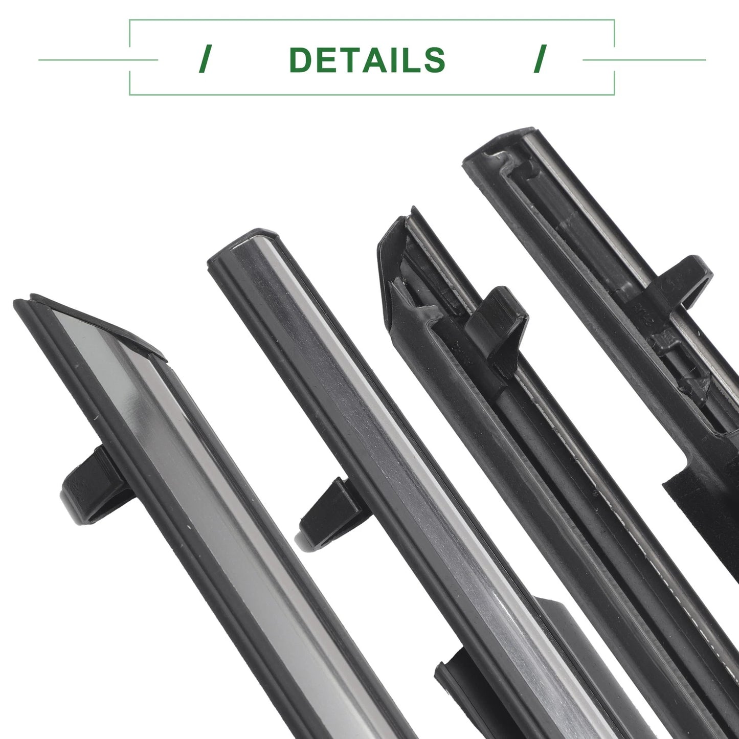 Front Left & Right Weatherstrip Window Seal for Toyota Camry (2007-2011)