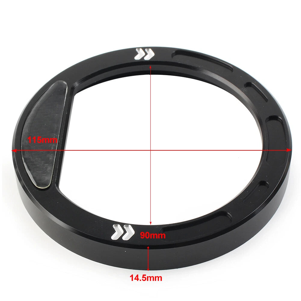 Billet Aluminum Speedometer Gauge Bezel for Polaris RZR 570 800 900 1000 (2010-2023)