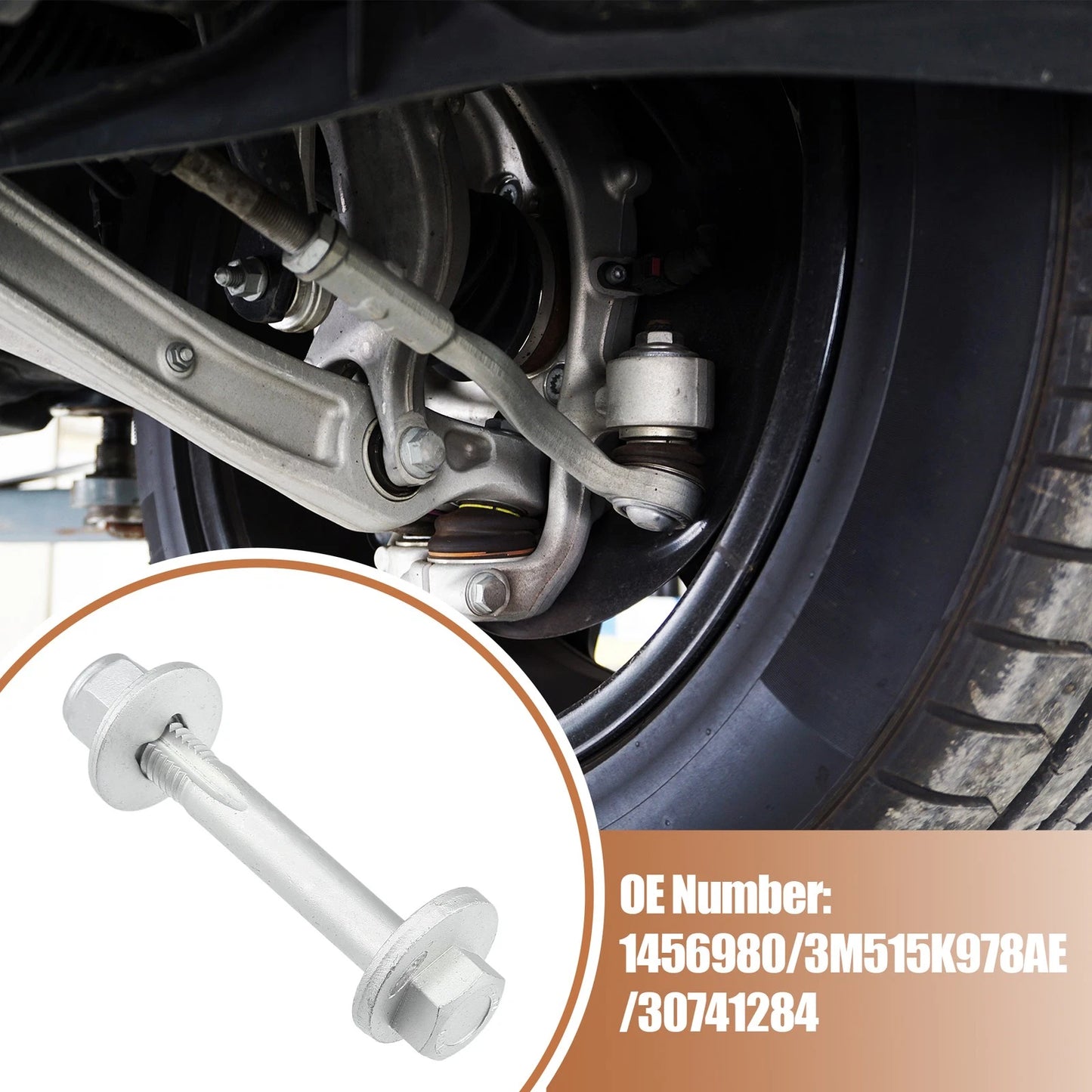 Camber Eccentric Bolts for Volvo C30 (2007-2011) - 1 Set