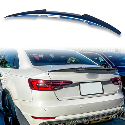 ABS Boot Spoiler for Audi A4 B9 2016-2021 Sedan Ocean Blue LZ5C