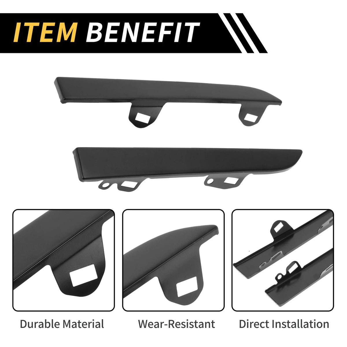 Front Bumper Grille Headlight Filler for Toyota Tacoma (2001-2004)