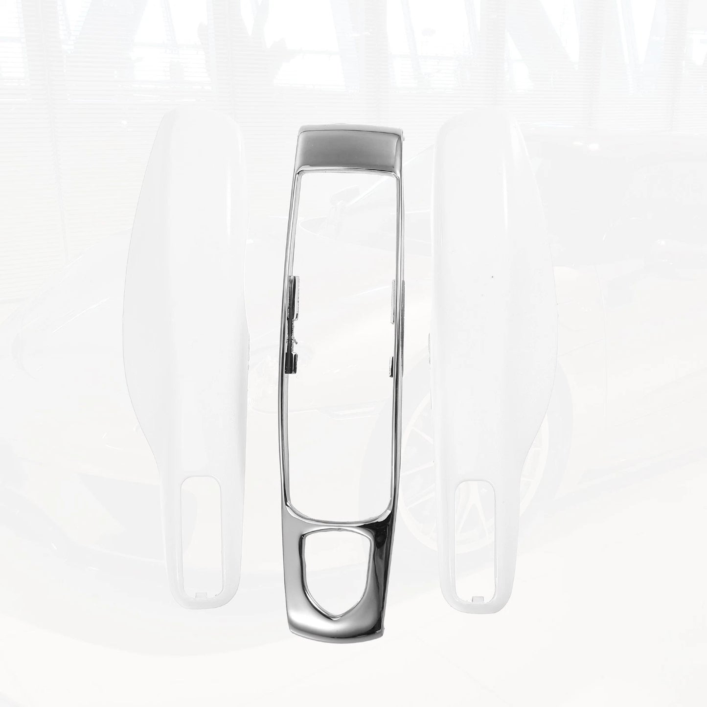 1 Set Remote Key Cover Key Shell Case for Porsche Macan White