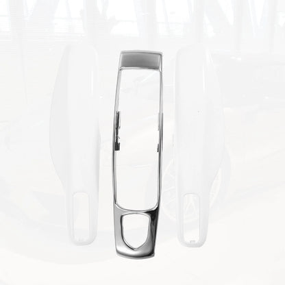 1 Set Remote Key Cover Key Shell Case for Porsche Macan White