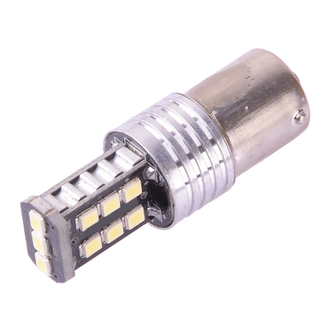 15-SMD 1157 White LED Turn Signal Brake Light Bulbs for Car