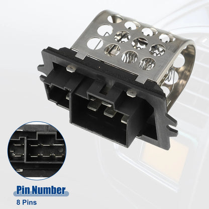 HVAC Blower Motor Resistor for Dodge Stratus 1995-2000 - Black