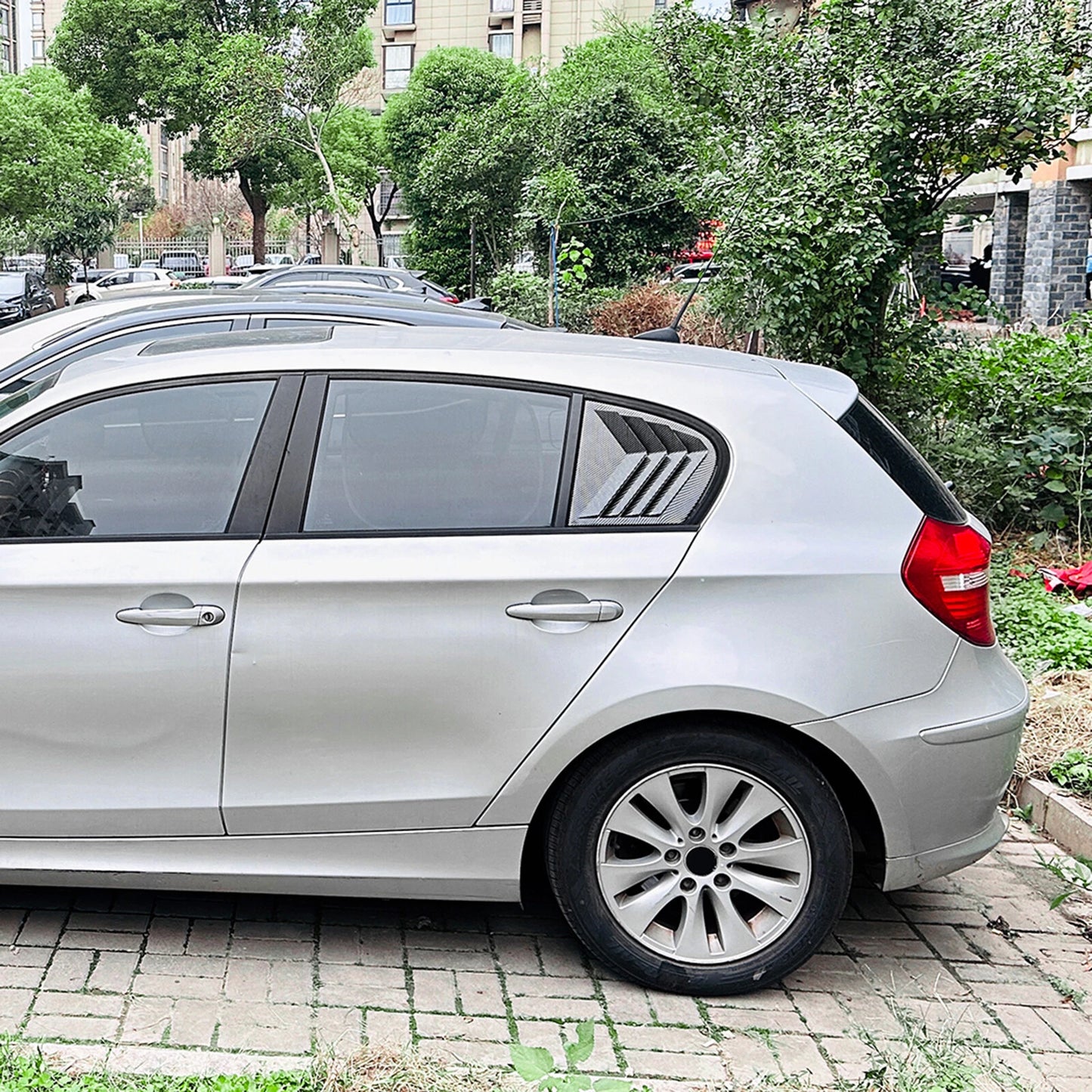 Rear Window Side Louver Trim for BMW 1 Series E87 (2005-2011)
