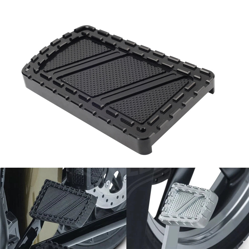 Large Brake Pedal Pad Cover for Harley Touring Road King Softail Dyna