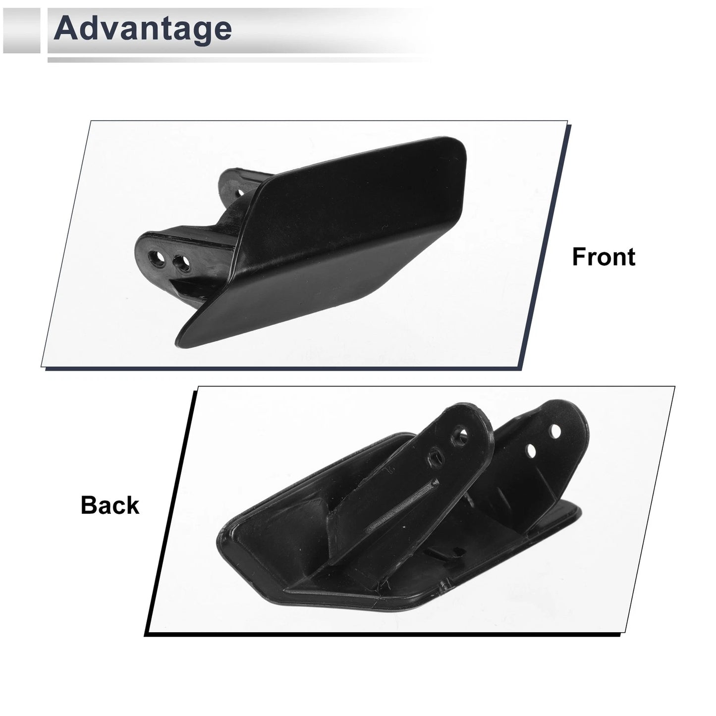 Bumper Headlight Washer Nozzle Cover for BMW 320i (2006-2013)