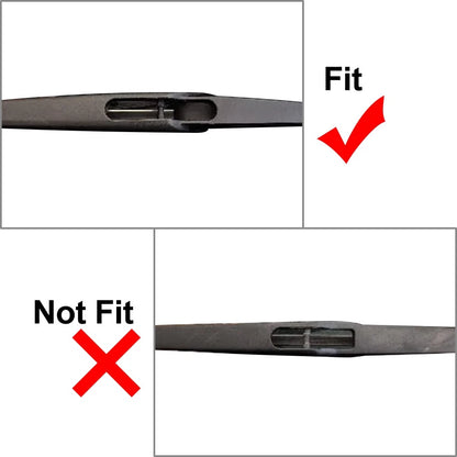 12" Rear Wiper Blade for Nissan Qashqai Qashqai +2 Dualis (2006-2013)
