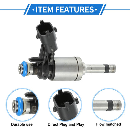 Fuel Injector 4 x BB5E-9F593-AA for Ford Mondeo Mk4 2.0 EcoBoost (10-14)