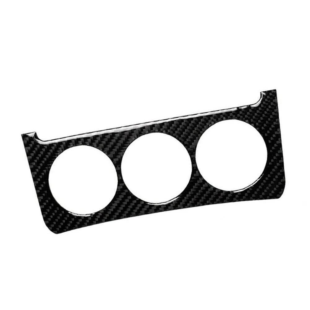 Carbon Fiber Interior Console Switch Trim Sticker Cover for Nissan 350Z (2006-2009)