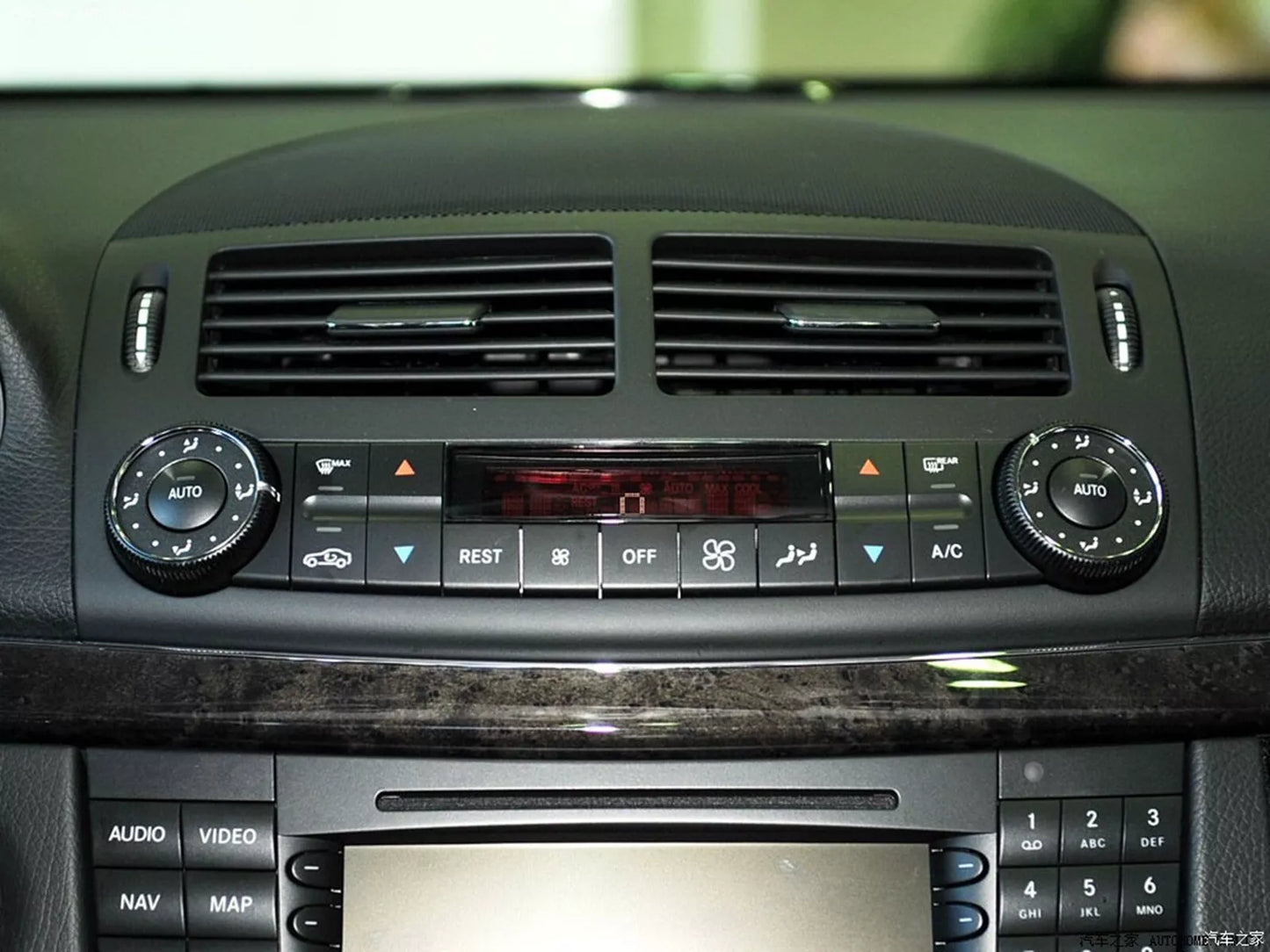 A/C Air Vent Outlet Panel for Benz E-Class W211 (2003-2008) Stone Yellow