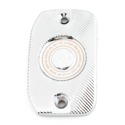 Brake Front Reservoir Master Cylinder Cover Cap for Harley X350 (2023) Chrome
