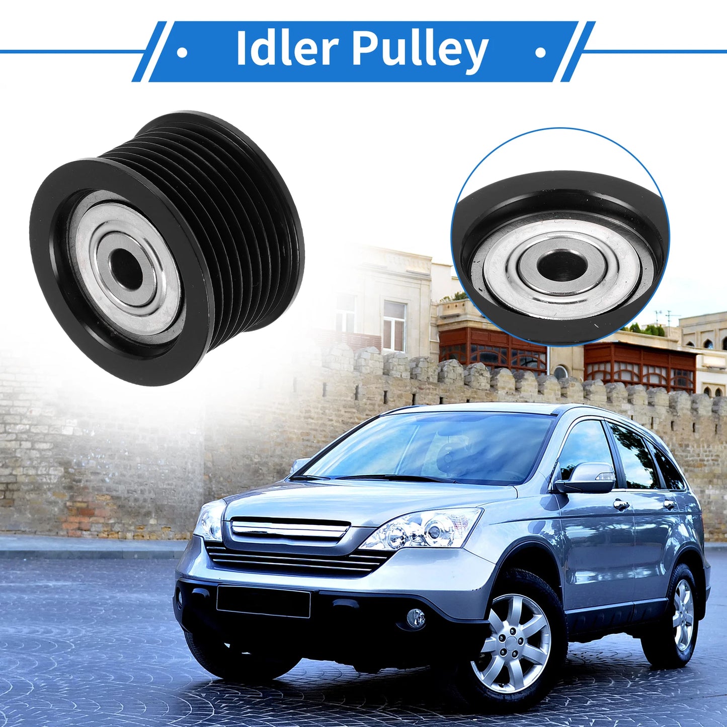Drive Belt Idler Pulley for Toyota Tundra (2007-2019) 1 x Pulley