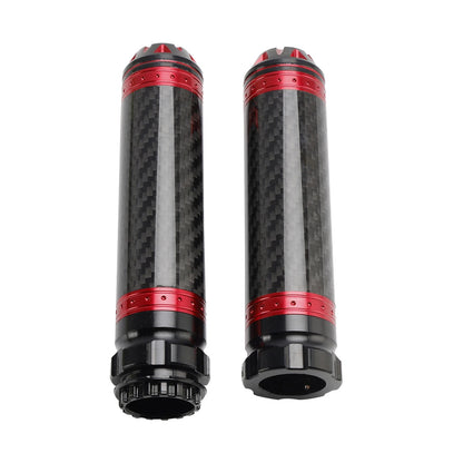 7/8" Carbon Motorcycle Handlebar Grips for Cub