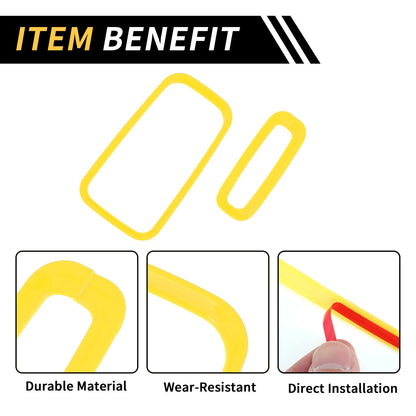 Center Console Gear Shift Ring Cover Trim for Jeep Wrangler JK (2007-2018)