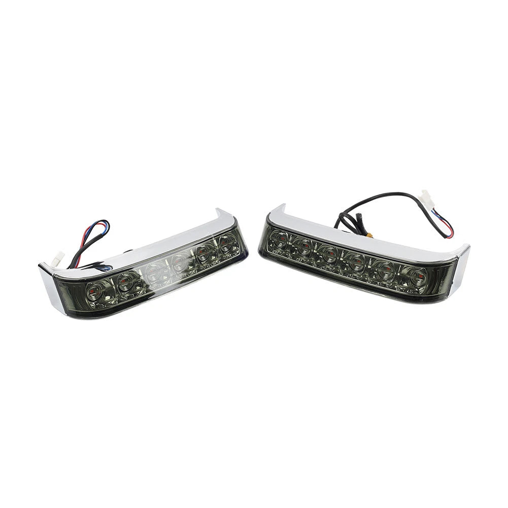 Smoke Saddlebag Run Brake Tail Light for Harley Touring Street Glide (2009-2023)