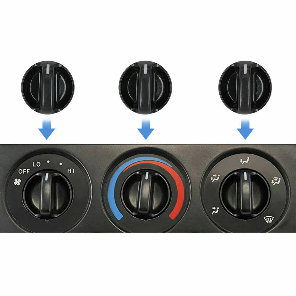 3PC AC Climate Control Knob for 2000-2006 Toyota Tundra (2000-2006)