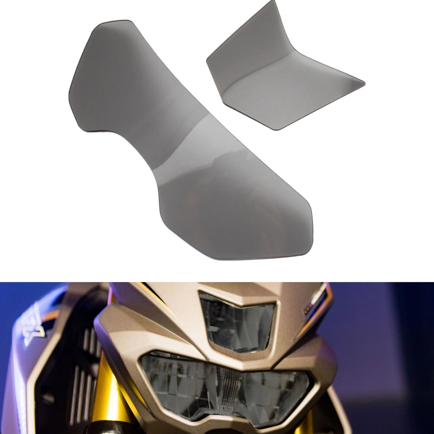 Protective Smoke Cover for Front Headlight Glass for Yamaha MT-15 (2016-2018)