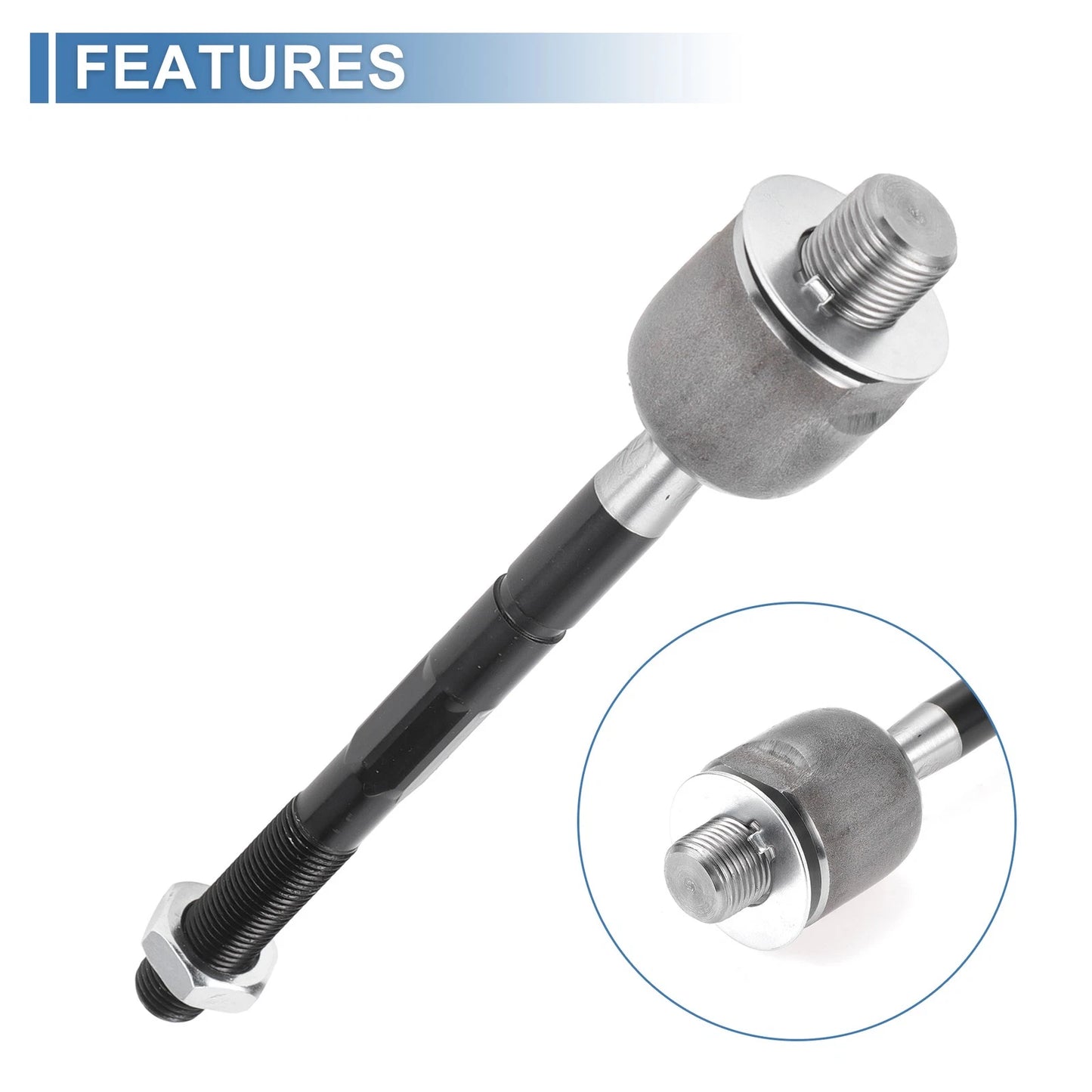 Front Inner Tie Rod End Links for Honda Pilot and Acura MDX