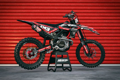 Custom Graphics Full Kit for Honda CR 80 (1996-2002) Collide Style Stickers