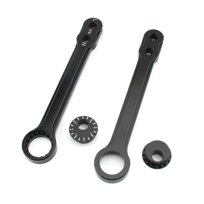 40mm CNC Aluminum Lowering Link Kit for Kawasaki Ninja 400 Z400 (2018-2023)