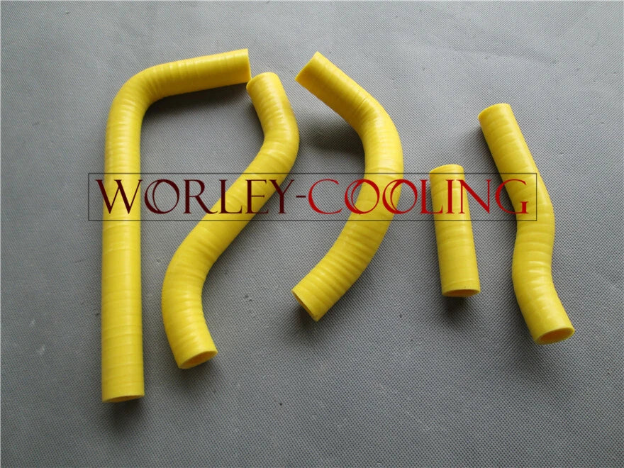 Silicone Radiator Hoses for Suzuki RMZ250 (2010-2012) - Yellow