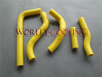 Silicone Radiator Hoses for Suzuki RMZ250 (2010-2012) - Yellow