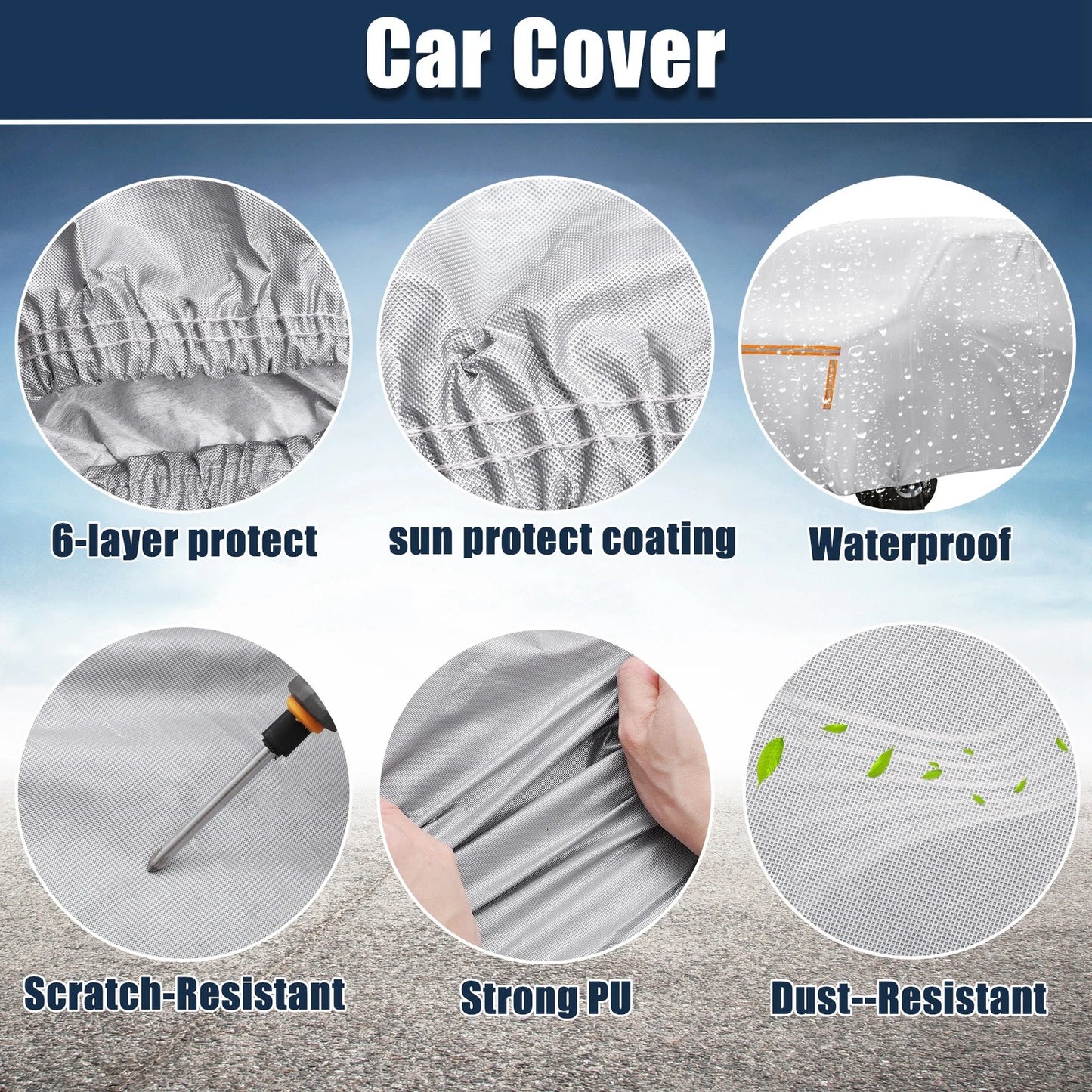 Car Cover for Nissan Sakura Outdoor Waterproof Protection