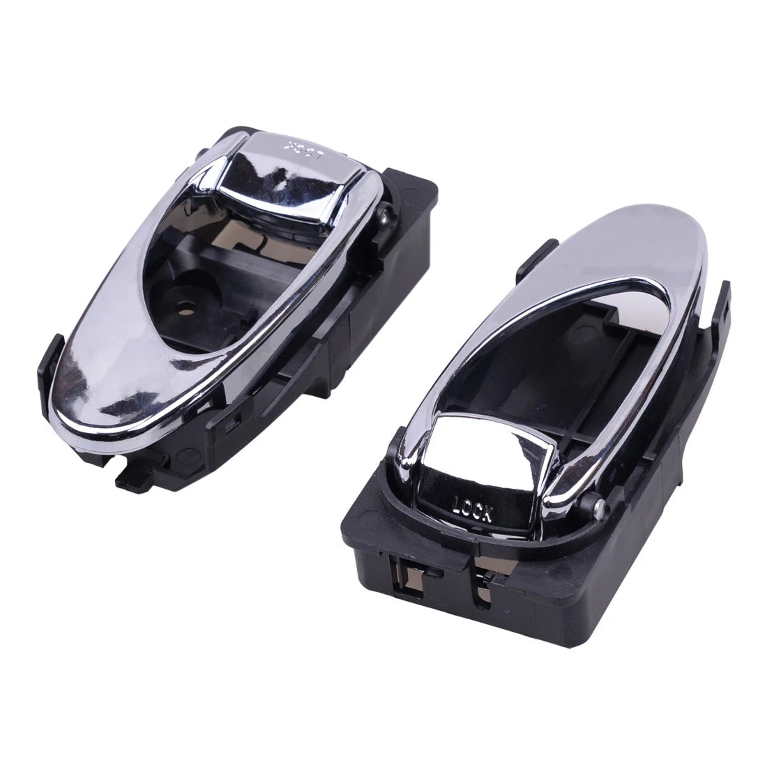 Left Side Inside Door Handle Silver Chrome for Daewoo Leganza (1997-2002)