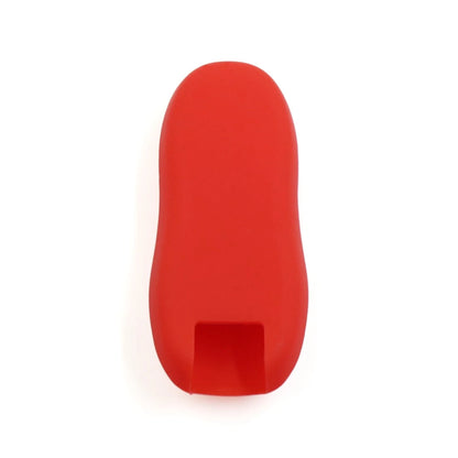 Case Cover Red Silicone Remote Key Fob for Porsche Macan Panamera Cayenne