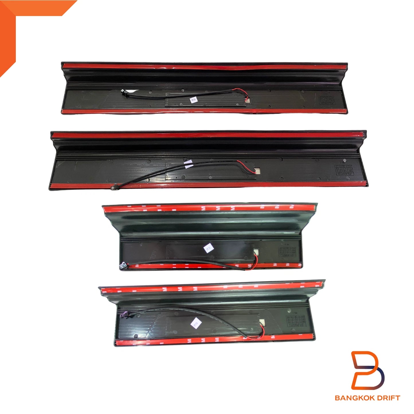 LED Door Sill Scuff Plate Blue Light for Ford Everest (2022-2025)