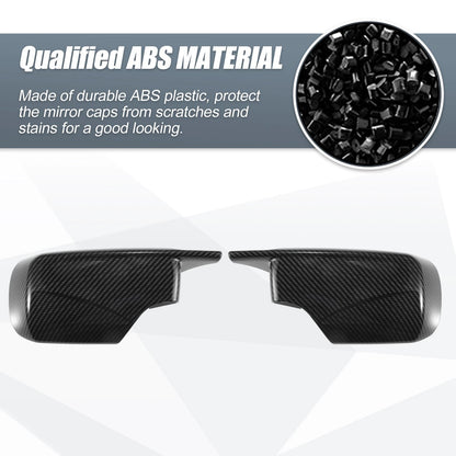 Carbon Fiber M4-Style Rearview Mirror Covers for BMW E39 E46 1998-2005