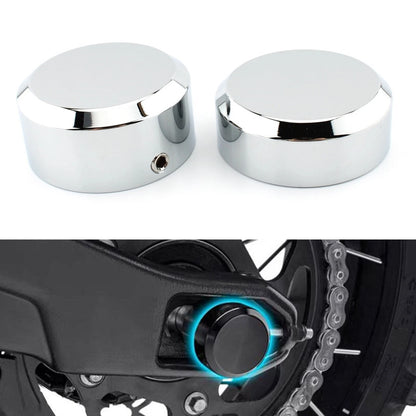 Chrome Rear Wheel Axle Nut Covers for Harley Sportster S 1250 (2021-2023)