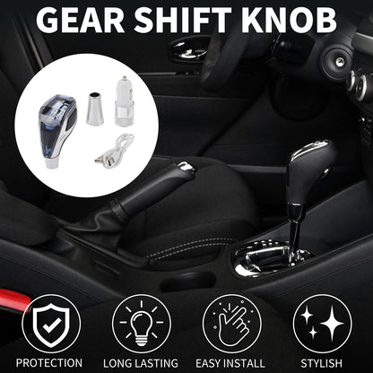 Faux Crystal 5 Speed Gear Shift Knob with LED Light for Toyota 4Runner