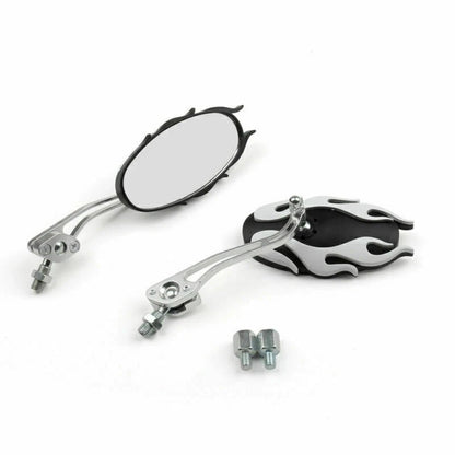 8mm/10mm Universal Rearview Mirror for Motorcycle (F2)