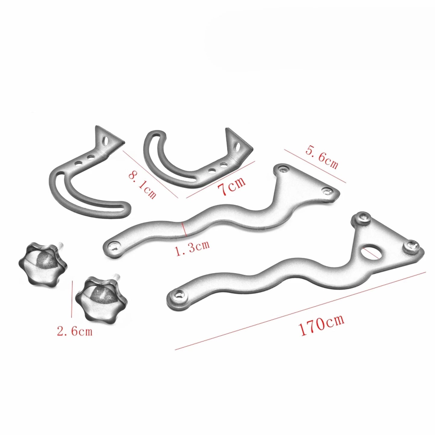 Windshield Support Holder Bracket Kit for BMW R1200GS LC (2013-2018)