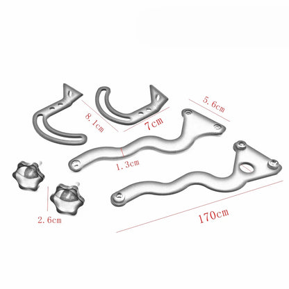 Windshield Support Holder Bracket Kit for BMW R1200GS LC (2013-2018)